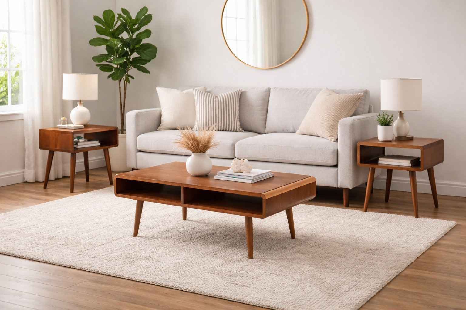 Mercury Row® Vanwyk 3-Piece Coffee Table Set & Reviews | Wayfair